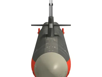 Ohio Class Submarine 3D model