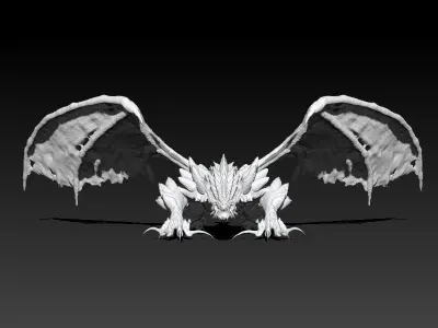 Salamander The Great 3D model