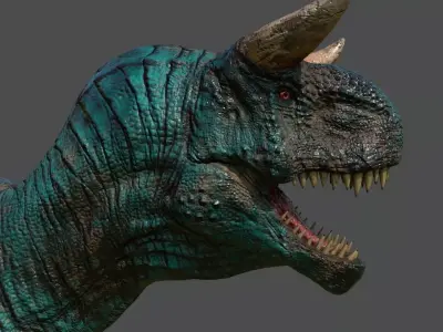 SUPER DINOSAUR  PREDATOR Low-poly 3D model