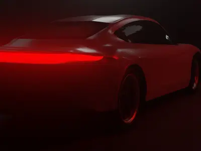 Porsche Taycan for free Free 3D model