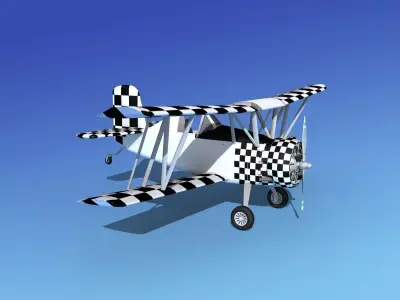 Grumman G-164 AgCat V13 Sport 3D model