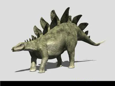 Amazing stegosaur - 3d model 3D model