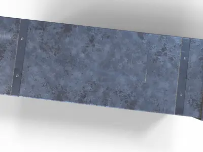 Air ducting Low-poly 3D model