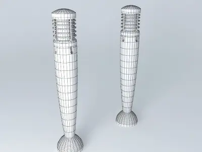Garden beacon  Free 3D model