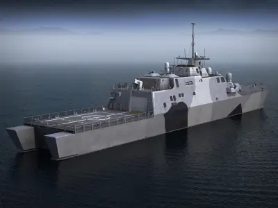 USS Independence LCS-1 3D model