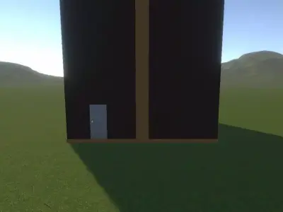 Military Control Building - Game Ready 3D Model PBR Low Poly Low-poly 3D model