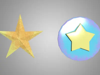 Stars 3D model