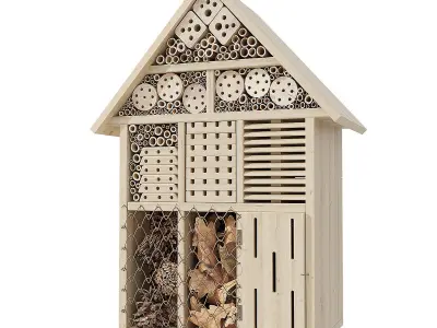 Bee Hotel 3D model