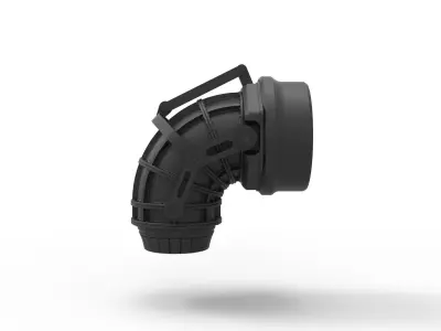 Jet nozzle 3D print model