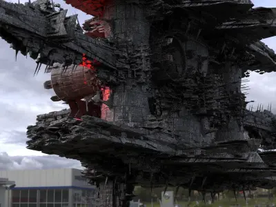 Incan Deity Mega vessal 2 3D model