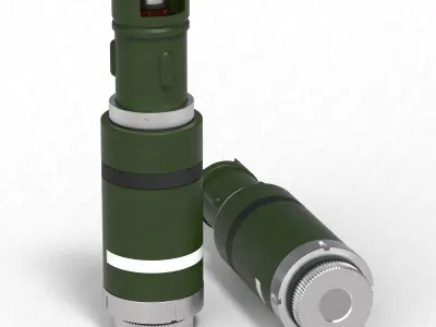 Incendiary mine-grenade ZMG special forces  3Dprintable Moulage 3D model