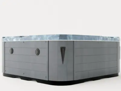 Neptunus Spabad 94 Jets Dark 6 People Low-poly 3D model