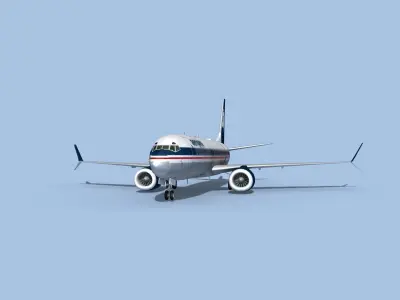 Boeing 737-8 Max Aeroperu 3D model