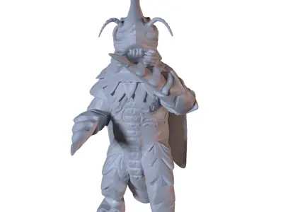 Megalon Godzilla 1973 For 3dPrint 3D print model