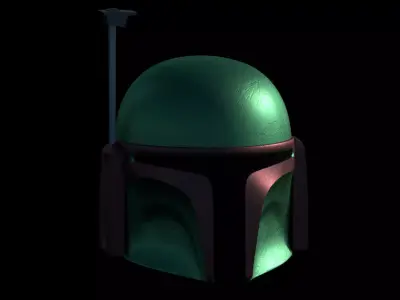 Boba Fett Helmet 3D model