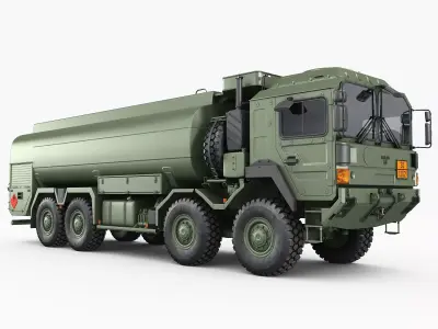 MAN HX77 tanker 3D model
