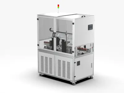 Spring and Anti-Rust Oil Assembly Machine 3D model