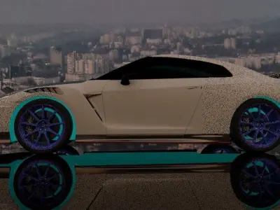 Nissan GTR Nismo Free 3D model