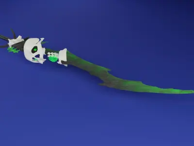 Necromancer sword 3D model