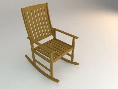 Garden chair ROCKER 3D model