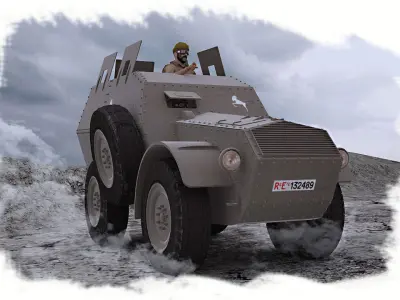 Autoprotetto Fiat Spa AS 37 Balkans 3D model