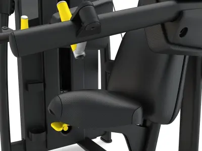 Technogym - Selectorised - Delts Machine 3D model