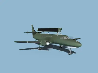 Swearingen RC-26 Condor V04 3D model