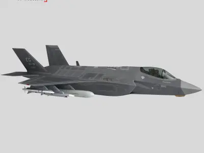 F35A - USAF 3D model