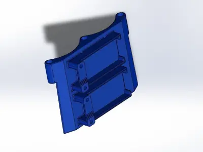 Swerve mount mk4i Spark Max Horizontal orientation Free 3D print model