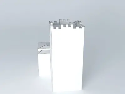 Bujaco tower Caceres Free 3D model
