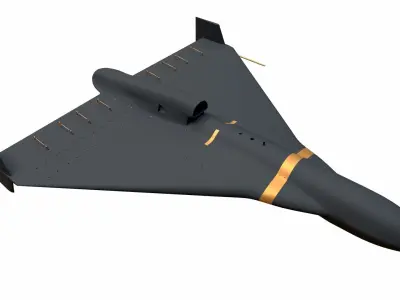 Shahed-238 UAV 3D model