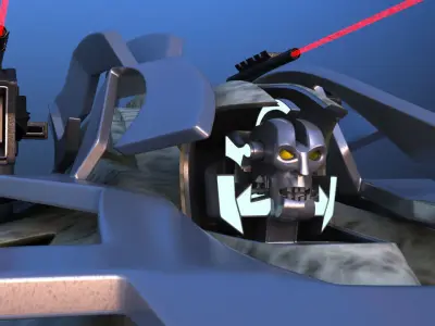 Aircraft Battle Robot 3D model