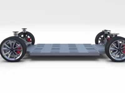 Tesla Model 3 Chassis 3D model