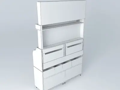 Kit135 Desk Drawer Bread Box by Alex Marques Free 3D model