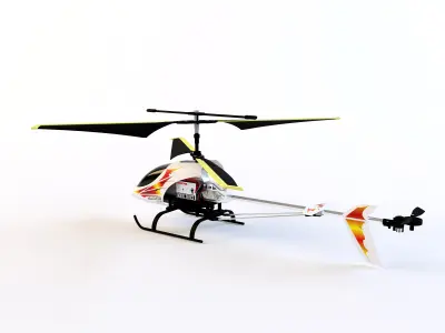 Helicopter toy 3D model