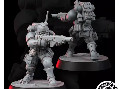 IMPERIAL URBAN STORM SQUAD 3D print model
