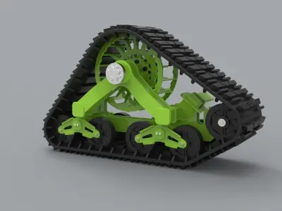 Mattracks Suspension tracks 3D model