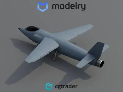 CAS Aircraft 3D model