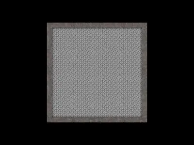 Modular Flooring Pack Low-poly 3D model