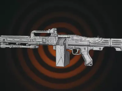 MG42 Maschinengewehr 42 3D model