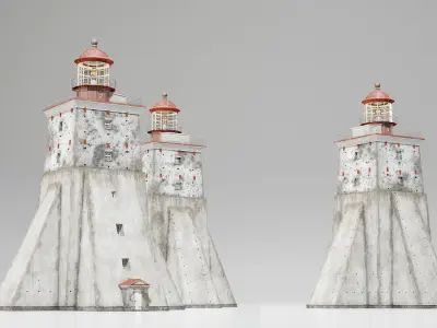 Lighthouse Kopu 3D model