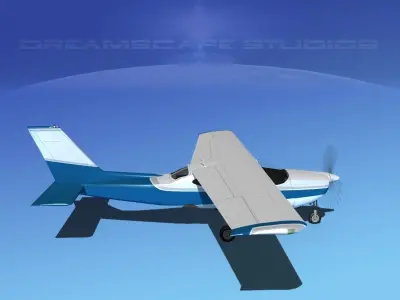 Cessna C-177RG Cardinal  V07 3D model