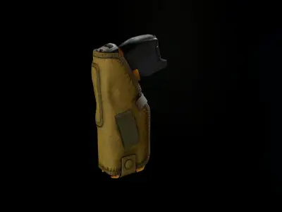 Taser 7 holster Low-poly 3D model