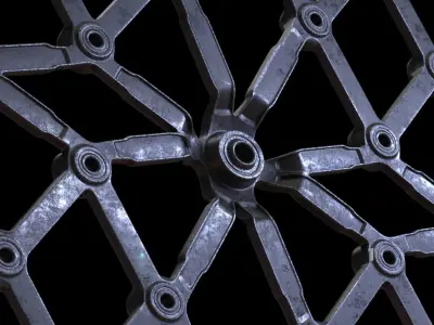 10 Skeleton frames Vol I SUBD 3D model