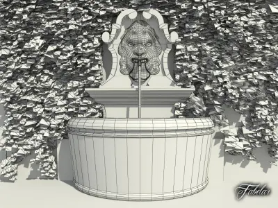 Fountain 09 3D model