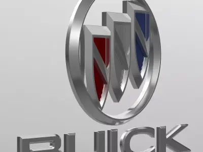 buick logo 3D model