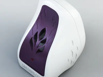 Mosquitall fumigator purple 3D model