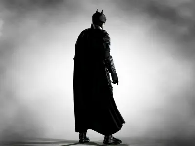 Batman 2022 Low-poly 3D model