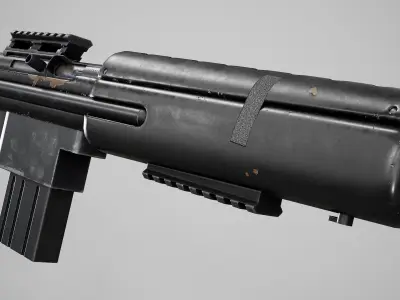 PBR TACTICAL ARMSCOR M1600 SA Low-poly 3D model