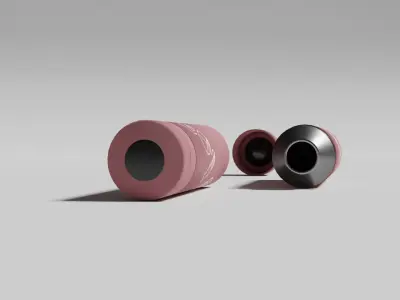 thermos simple Free low-poly 3D model